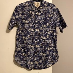 Coastal Men’s Hawaiian Short Sleeve Button Down Shirt